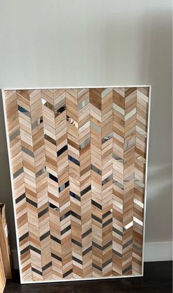 Wall Art!! Wood and Mirrors