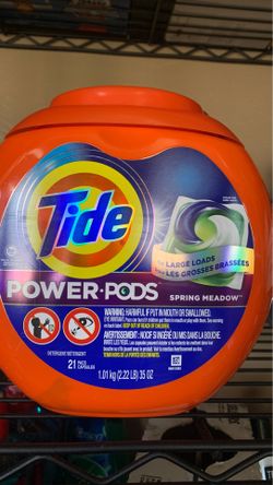 Tide power pods for larger loads 21 count $10 firm prices