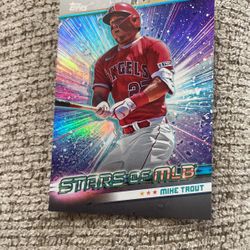 Mike trout Stars Of MLB Holo