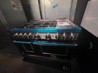48" KITCHENAID GAS RANGE BLACK