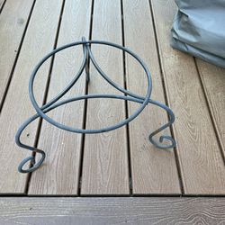 Wrought Iron Plant Stand (x2) 
