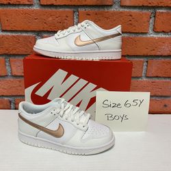 Nike Dunk Low ‘Rose Pink’ Size 6.5Y Grade school 