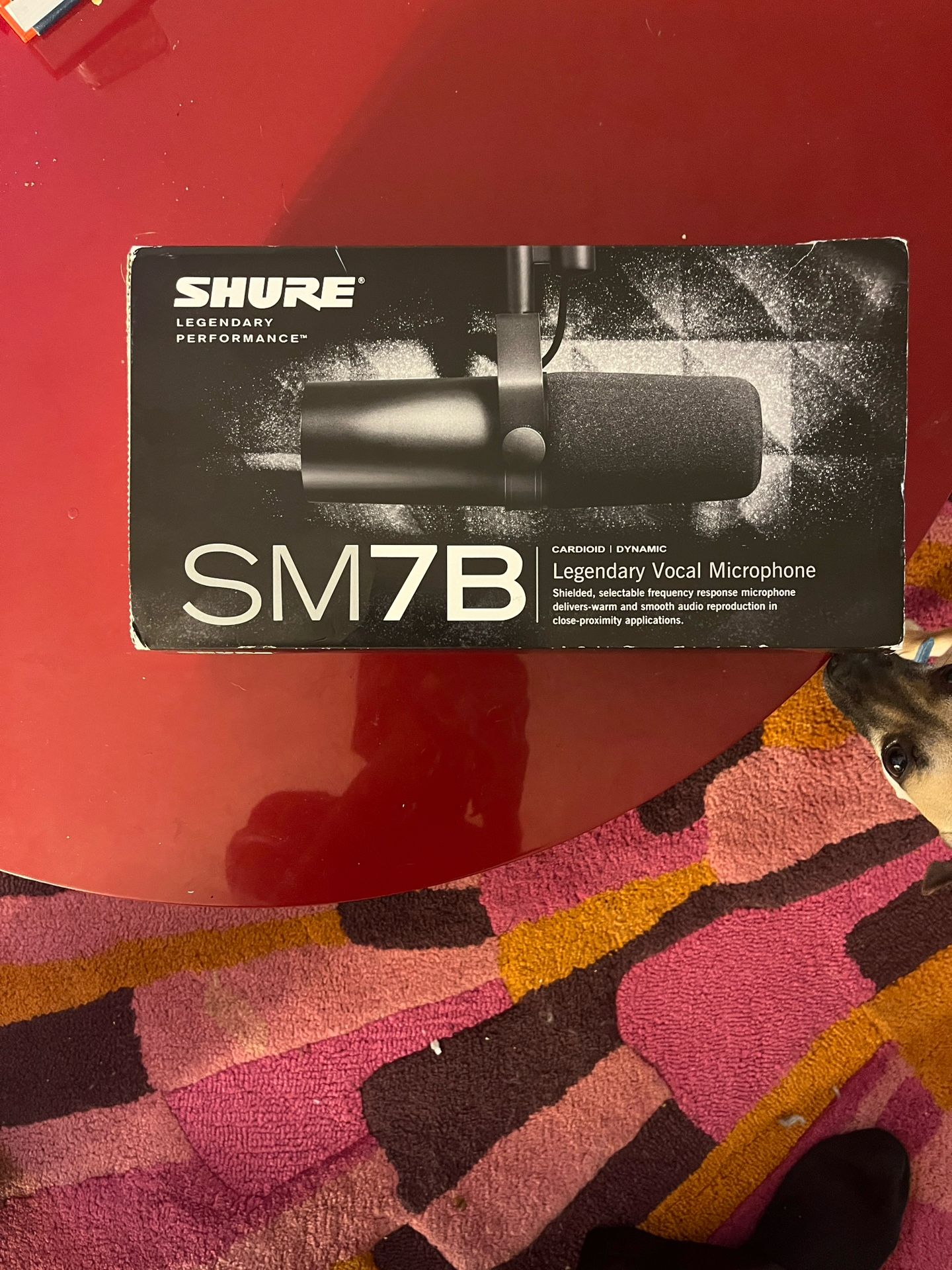 Shure SM7B (Included With Signal Booster and XLR)