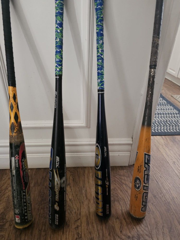 Baseball Bat, Besr Old Bats, Bates -5 -3