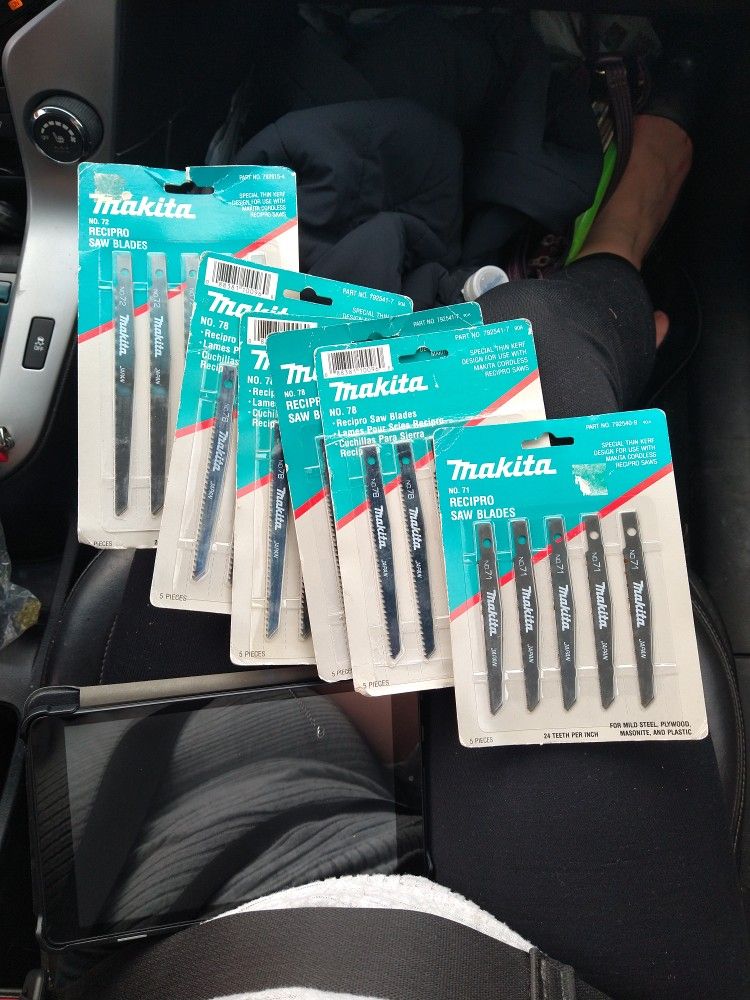 Makita Recipro Saw Blades