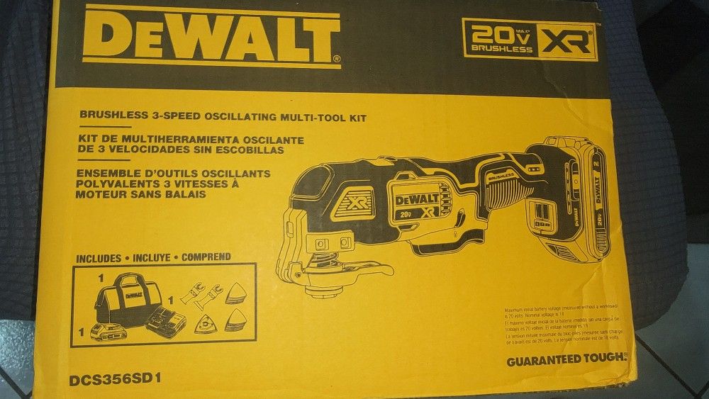 Dewalt Oscillating Multi Tool Kit (DCS356SD1)