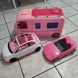 Barbie Dream Camper And Cars