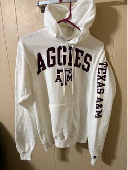 TEXAS A&M  XS White and Cream Hoodie