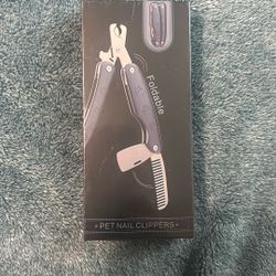 Pet Nail Clippers With File 