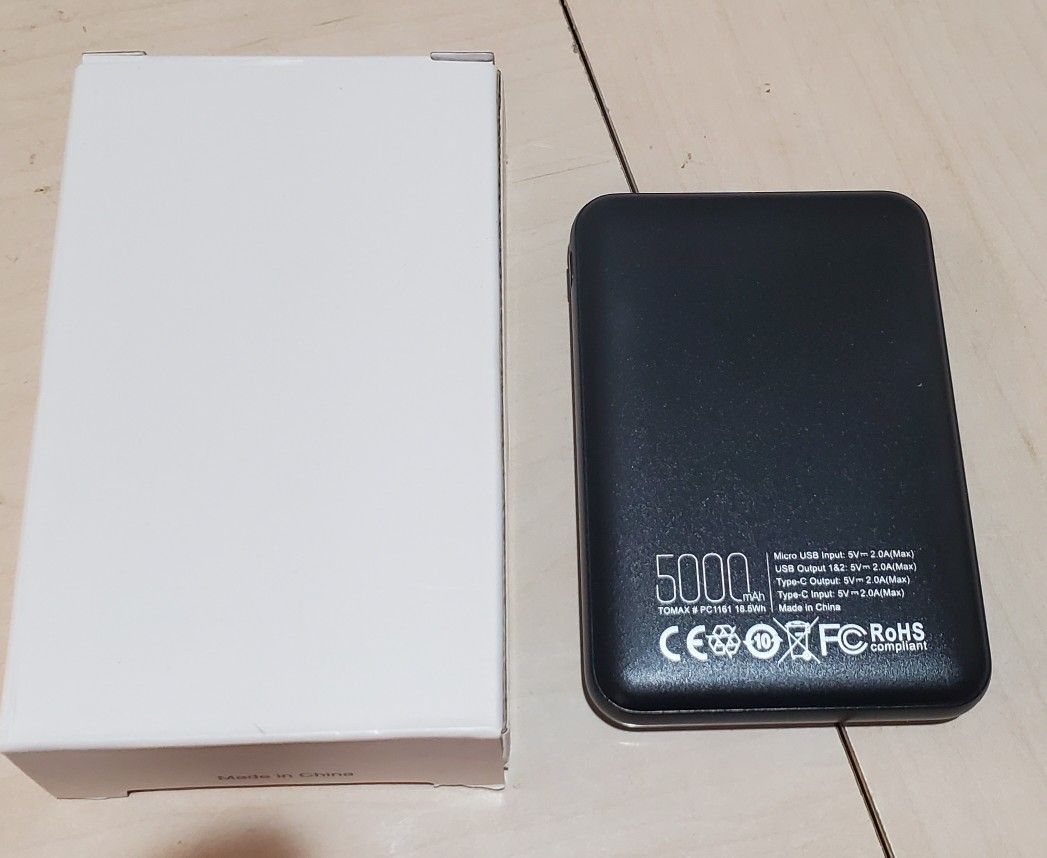 New Power Bank With Cell Phone Charger