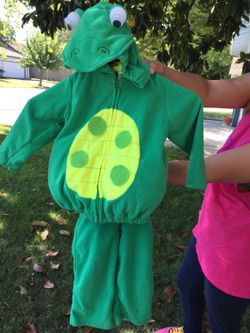 Frog costume 24 months