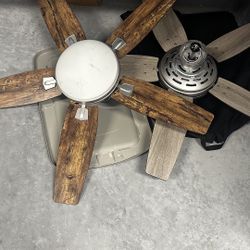 Ceiling Fans W/wall Mount Remotes