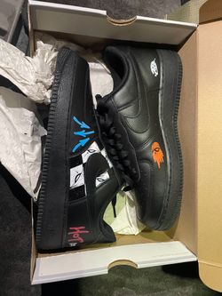 All black Matty Boy shoes with matching signature box