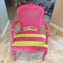 Double cane back chair