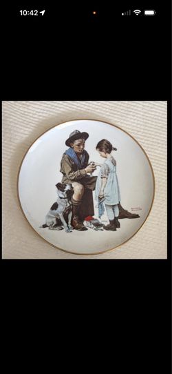 Norman Rockwell The Young Doctor Fine China Collector Plate 1979 Ltd Ed No.139