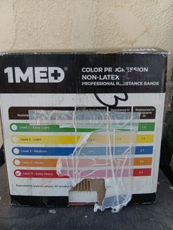 1MED  Non-Latex Professional Heavy Resistance Band