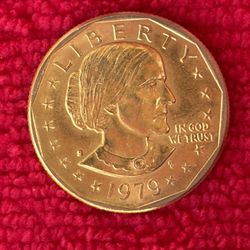 Susan B. Anthony Gold Color 