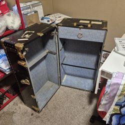 Vintage STEAMER TRUNK