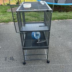 Chinchilla Cage, And Some Supplies