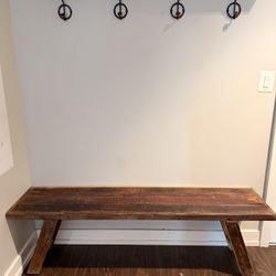 Real Wood Indoor Bench (5ft long)