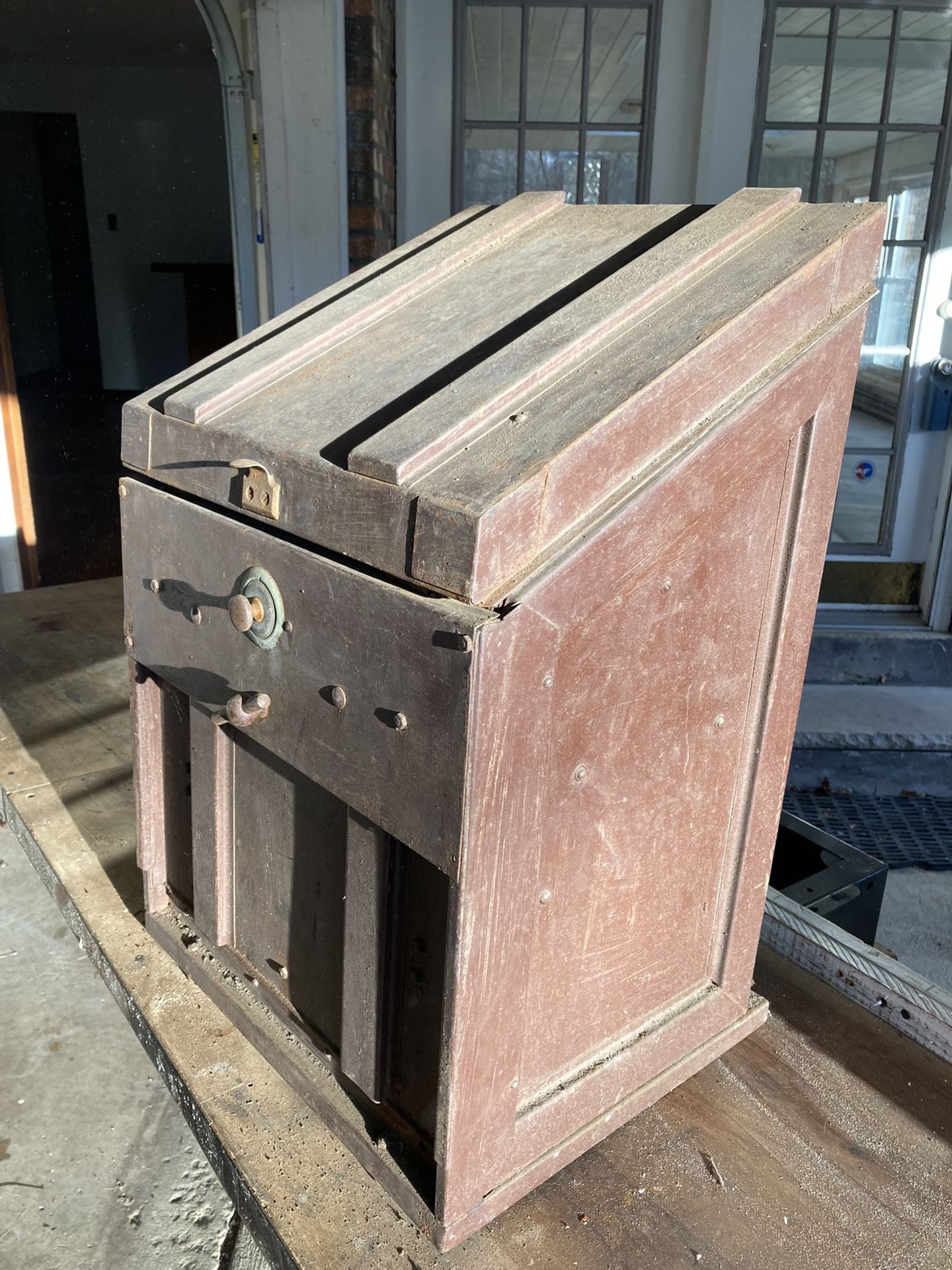 Antique / Vintage File Safe