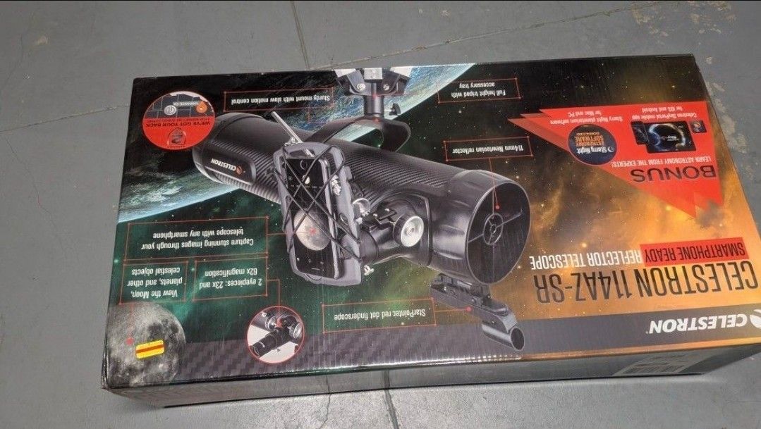 Celestron Telescope 114AZ-SR Brand New