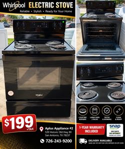Whirlpool Electric Stove