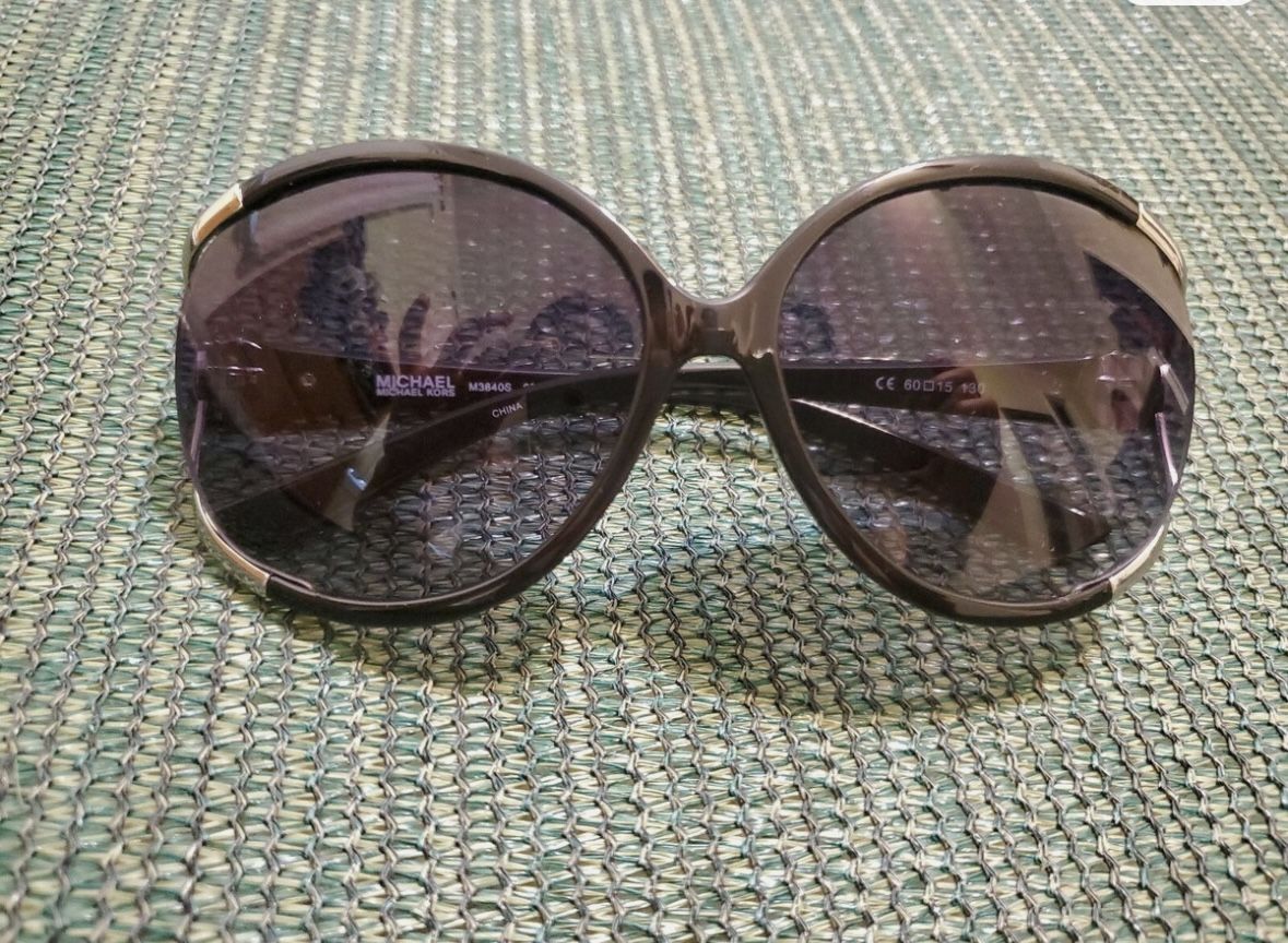 Michael Kors Sunglasses Brown Gold