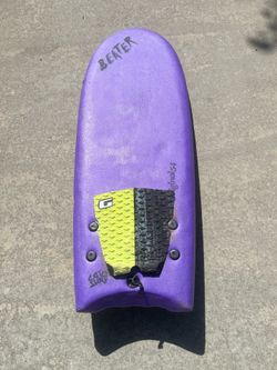 Catch Surf Beater Original 54 Soft Top Foamie Surfboard, twin fin + traction pad
