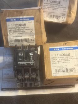 3 Definite Purpose Contactors