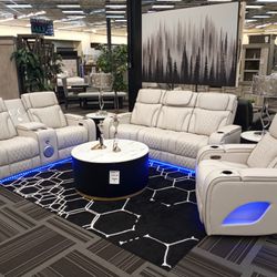 3pc Power Reclining Living Room Set 