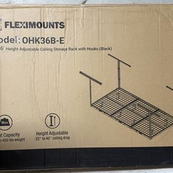 2 Sets Of Overhead Garage Storage Racks 3’ X 6’ Fleximounts