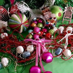 Christmas Ornaments/crafts Lot