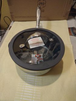 Princess House Olla de 1.75 qt antiadherente signature con tapa voladora precio firme 