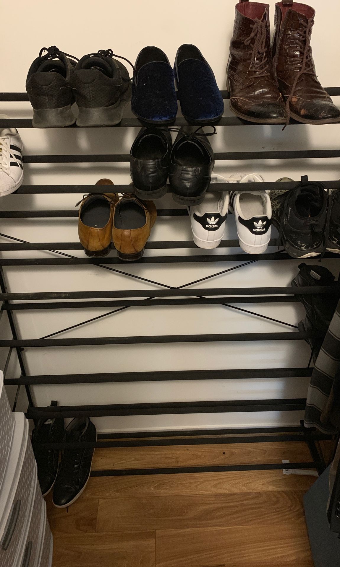 9 rack shoes holder
