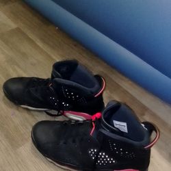 Retro Jordan 7 Blk, And Infrared 
