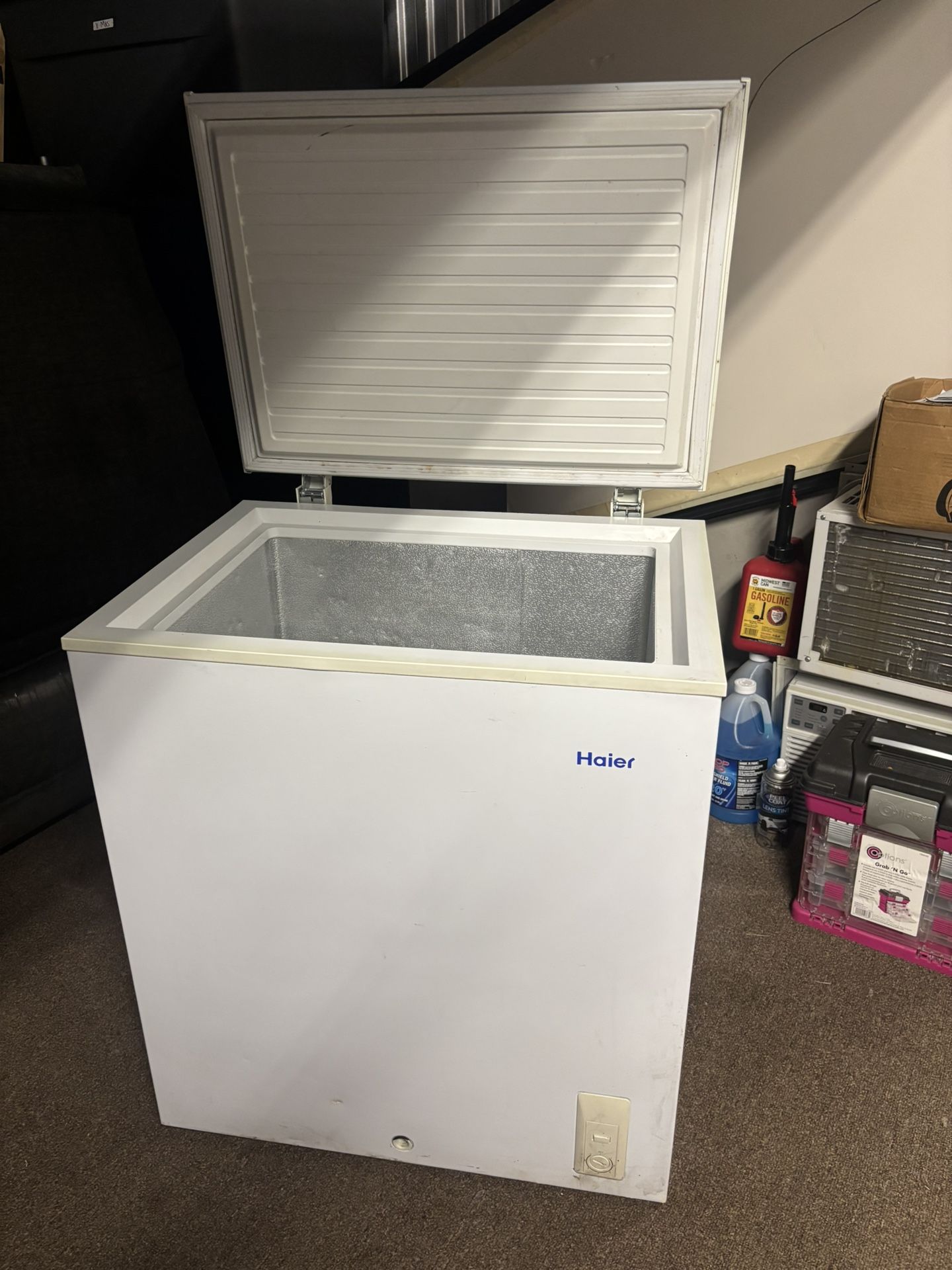White Mini Freezer
