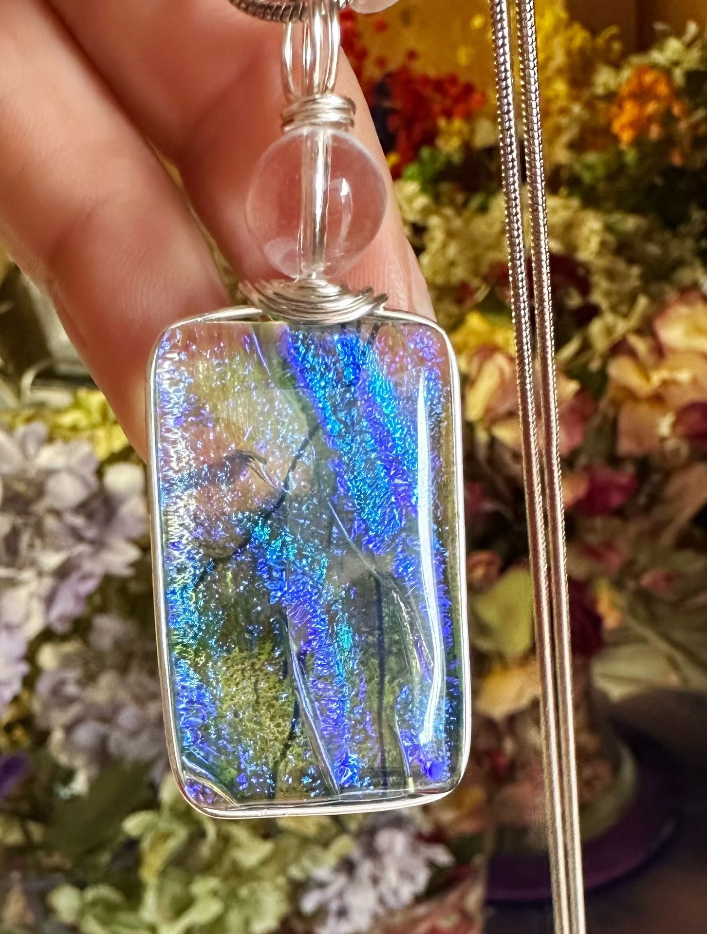 Colorful Pendant Necklace