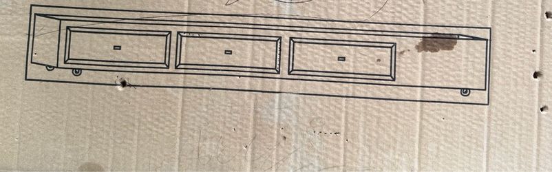 Twin bed with drawers.