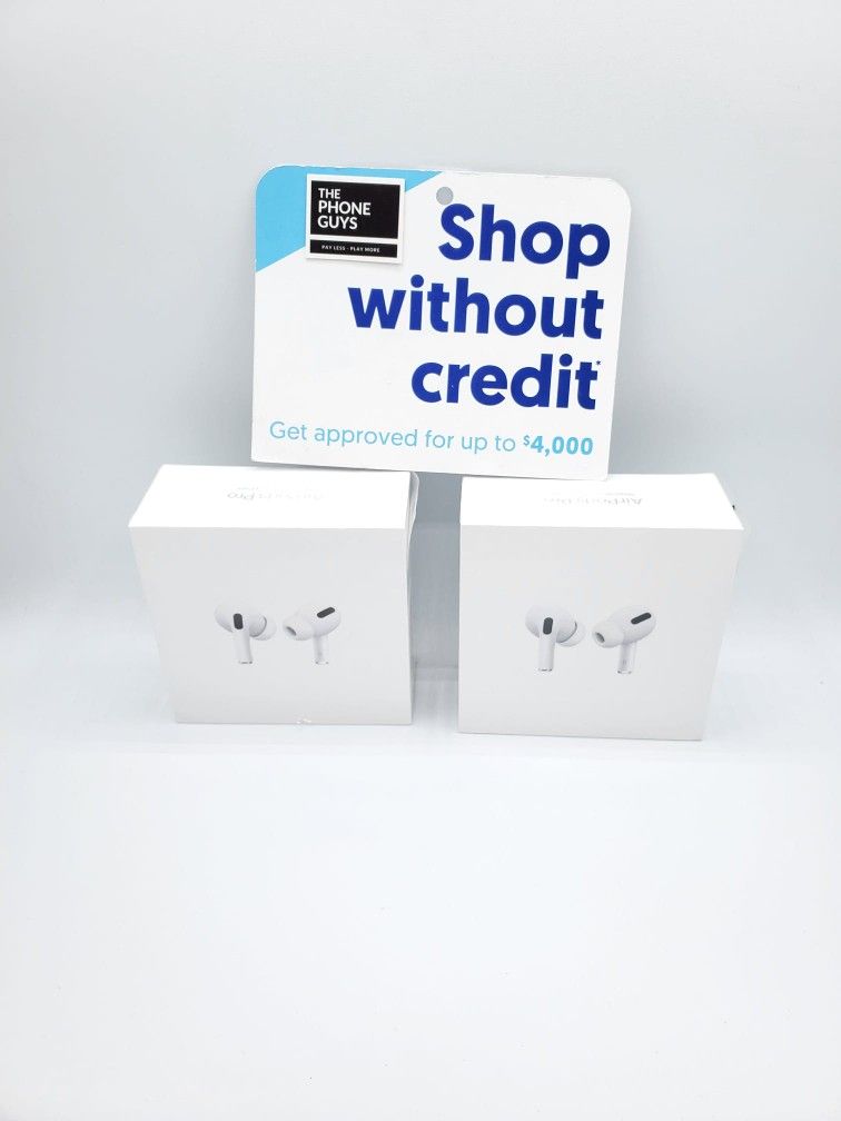 New Apple Airpods Pro Bluetooth Earphones - $25 Down To Take Home Today Pay The Rest Later