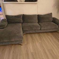 Pretty Grey Sectional