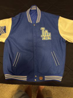 LA Dodgers reversible varsity jacket