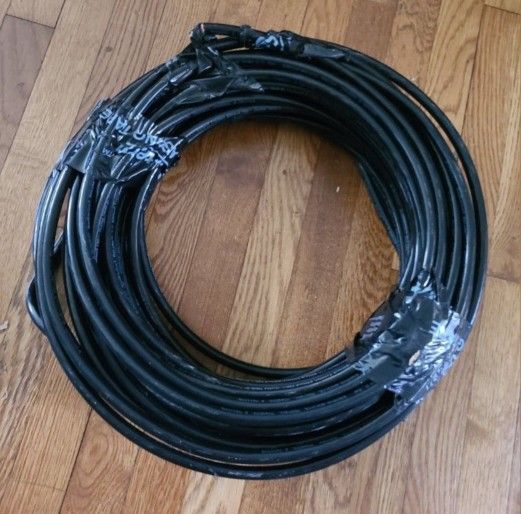 1/0 AWG Copper THHN THWN-2 Building Wire 600V Lengths 100lf
