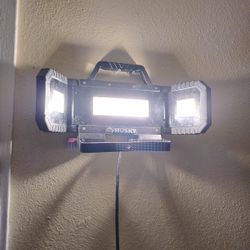 Husky 7000-Lumen Multi-Directional LED Tripod Work Light