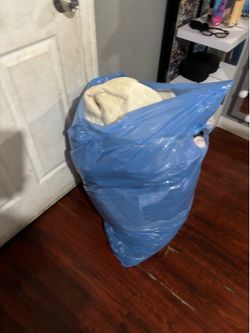 Bag full of clothes