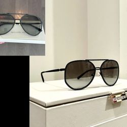 MICHAEL KORS “Miami” Rhinestone Framed Sunglasses, Black (MK 10398) NWOB!*