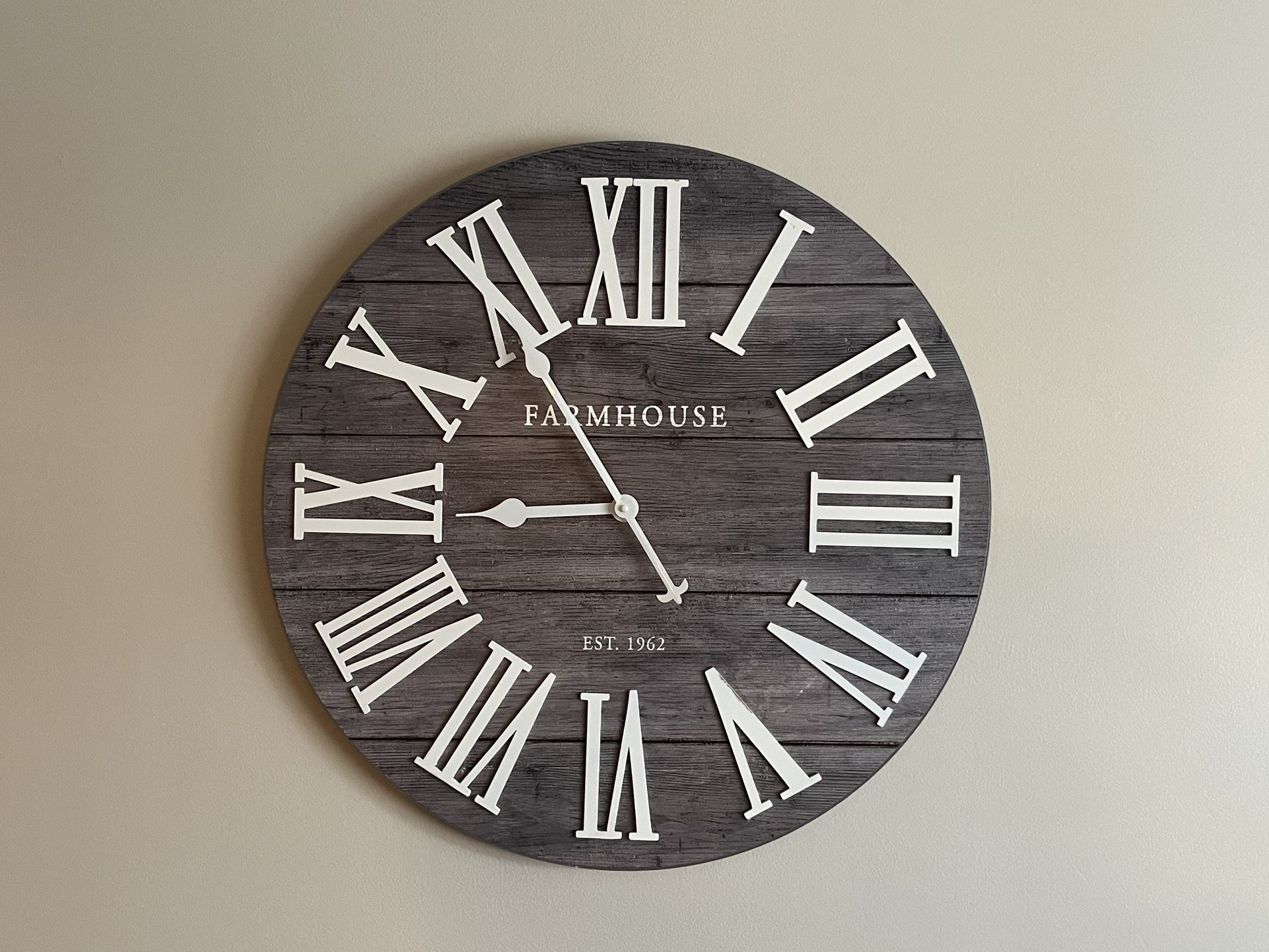 Wood Clock