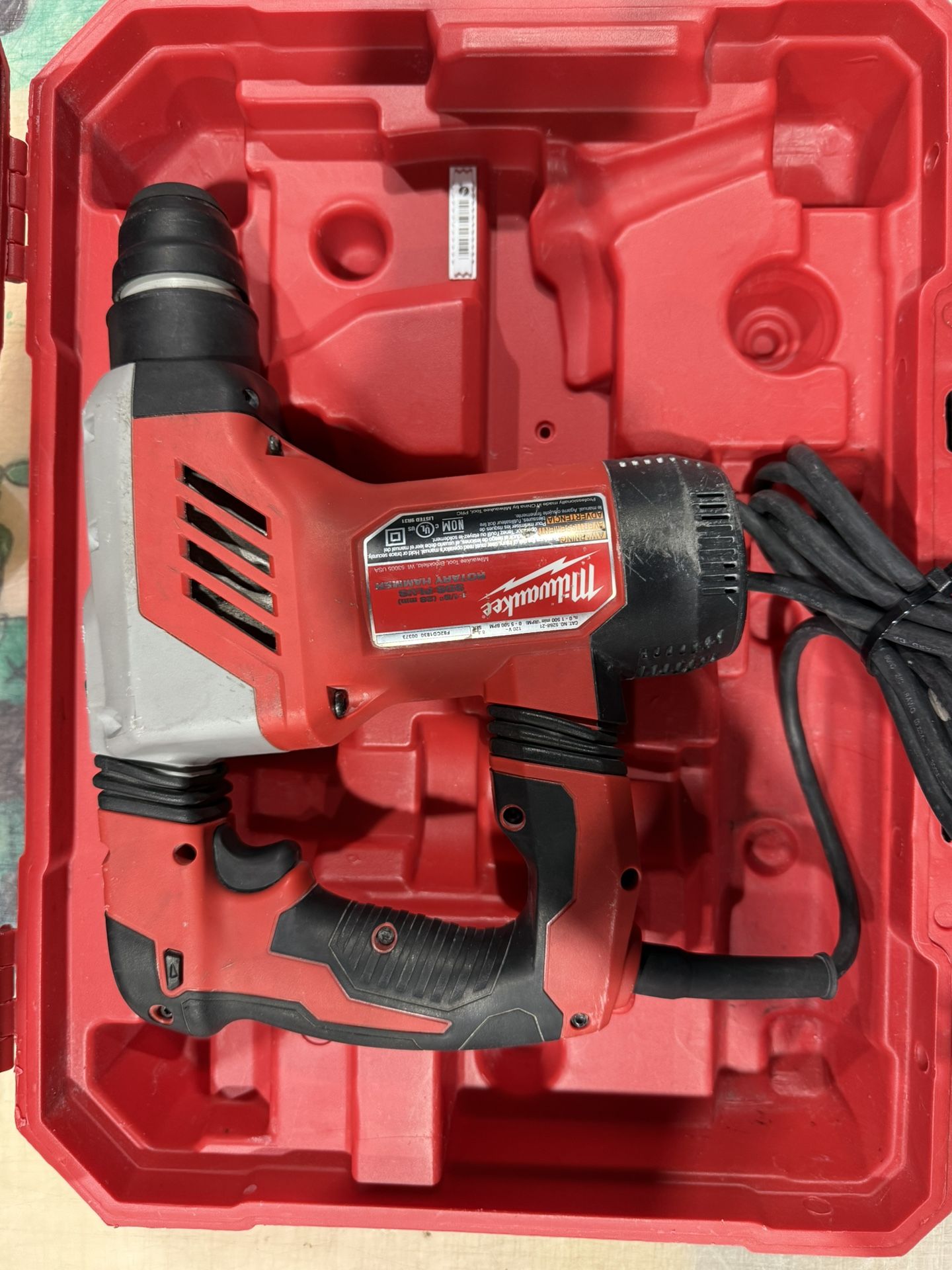 Hammer drill Milwaukee
