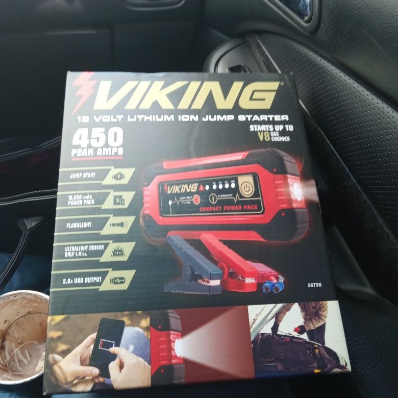 Viking 12 Volt Lithium Ion Jump Starter for Sale in Corona CA
