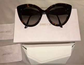 Jimmy Choo Designer Sunglasses – Original Box & Case – Excellent Condition